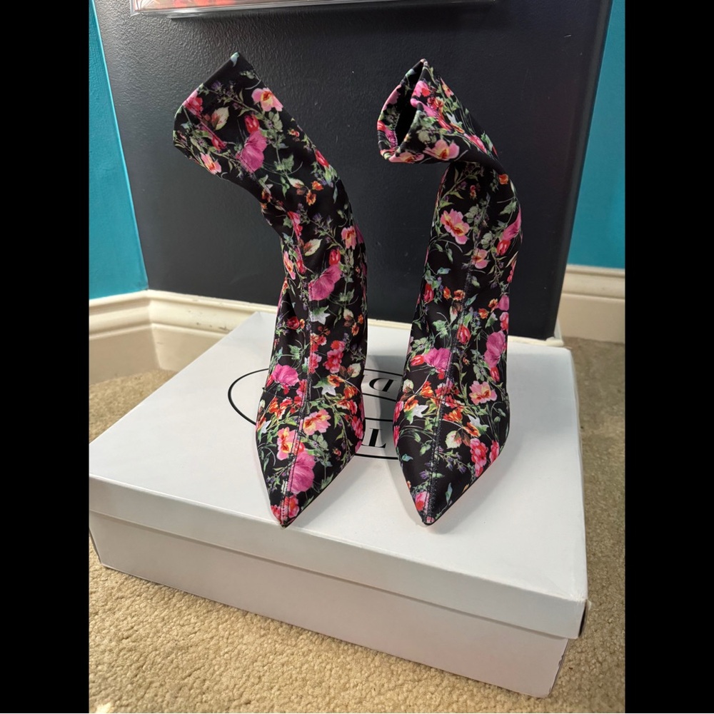 Steve Madden Floral Women's Heeled Boots